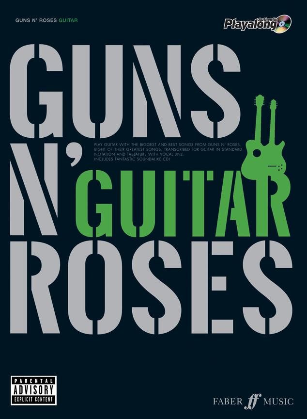 Guns n' Roses - Guitar - Eight of their Greatest Songs - Kytara TAB