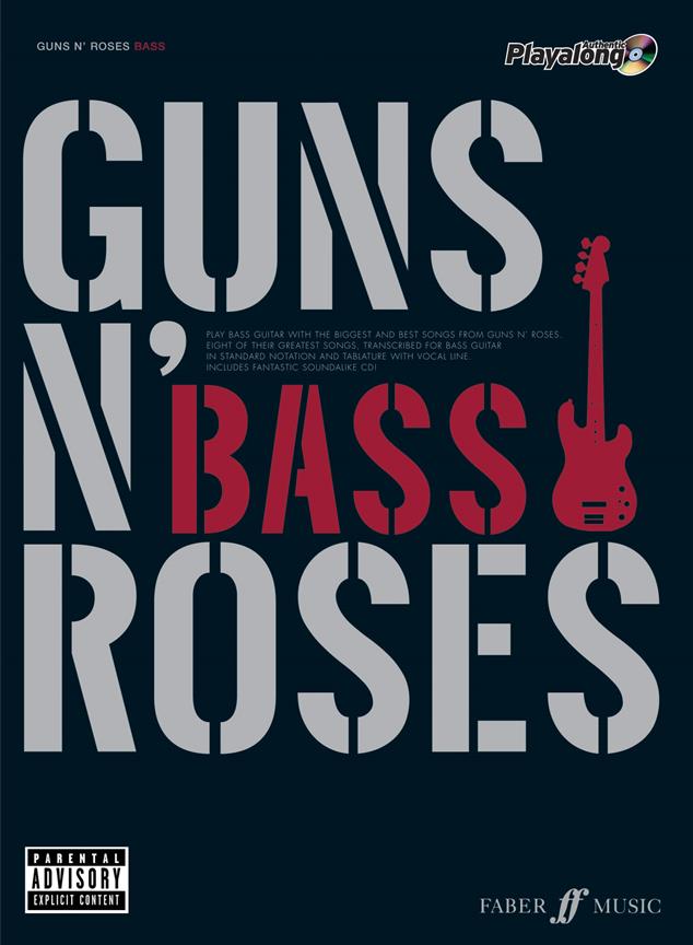 Guns n' Roses - Bass Guitar - Eight of their Greatest Songs - noty pro basovou kytaru