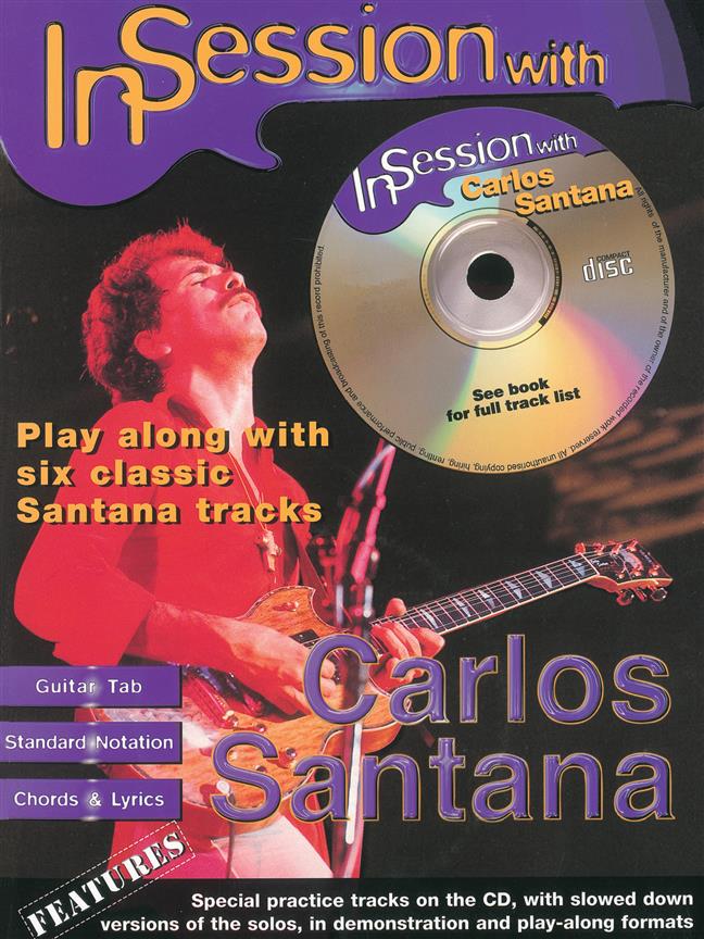 In Session with Carlos Santana - noty pro kytaru