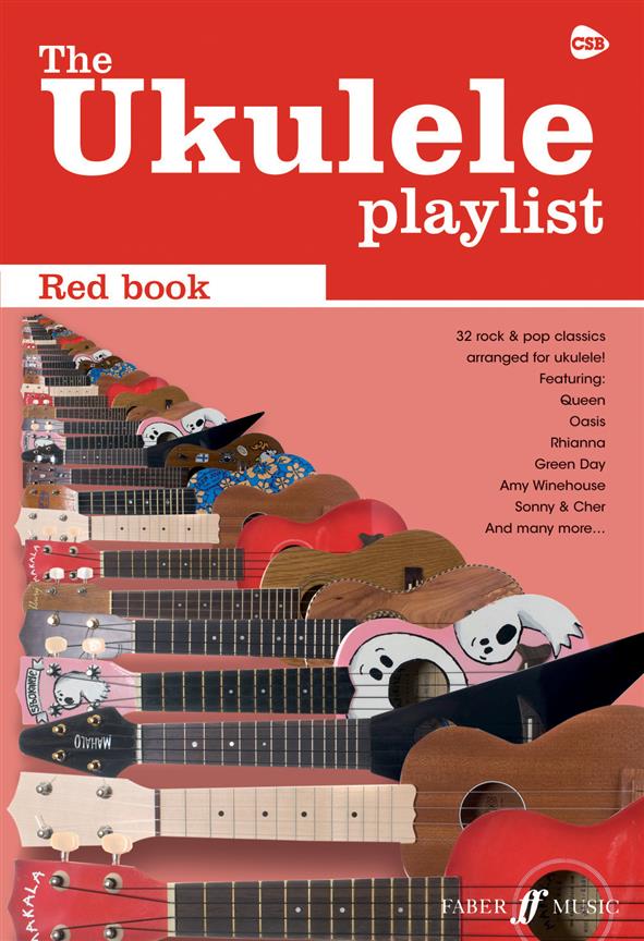 Ukulele Playlist Red Book - pro ukulele