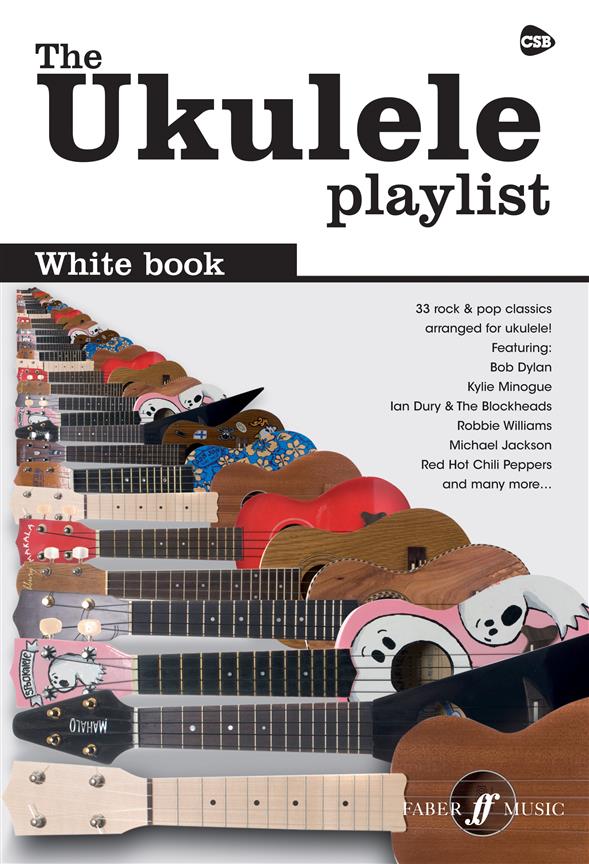 Ukulele Playlist White Book - pro ukulele