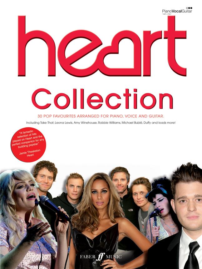 Heart Fm Collection - písně pro zpěv, klavír s akordy pro kytaru