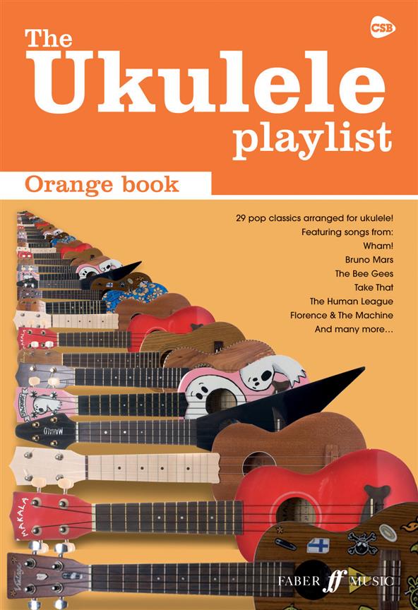 Ukulele Playlist Orange Book - pro ukulele