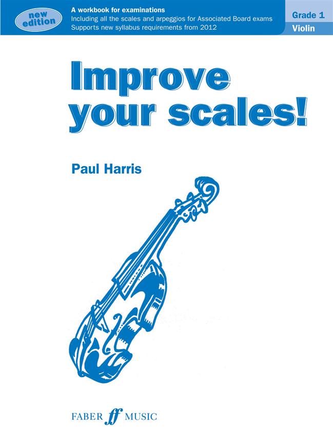 Improve your scales! Violin Grade 1 NEW - učebnice pro housle