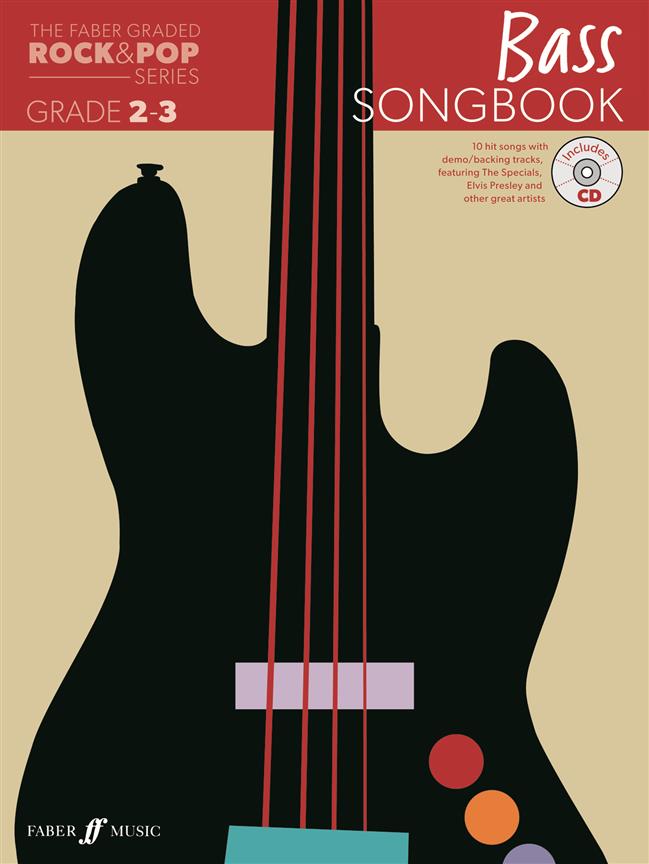 The Faber Graded Rock & Pop Series Songbook - Grades 2-3 - noty pro basovou kytaru