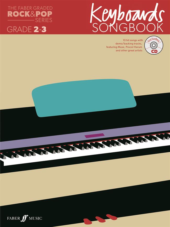 The Faber Graded Rock & Pop Series Songbook - Grades 2-3 - skladby pro hráče na keyboard