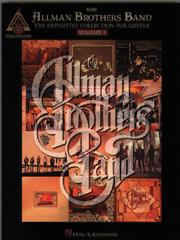 Allman Bros: Definitive Vol.1 - skladby pro kytaru