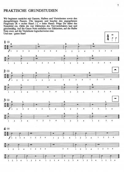 Schule für Kleine Trommel. Band 1 - pro bicí soupravu