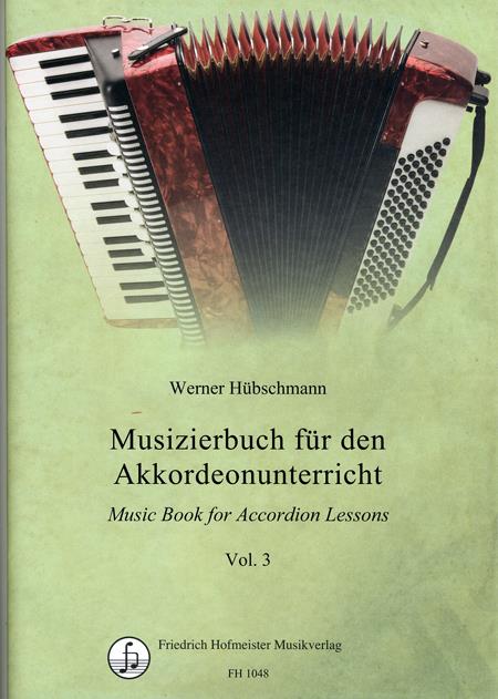 Musizierbuch für den Akkordeonunterricht, Volume 3 - pro akordeon