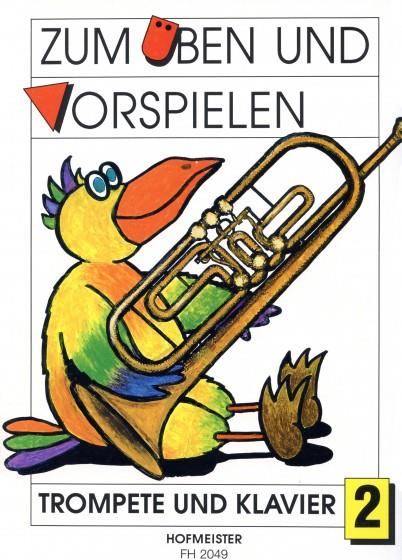Zum üben und Vorspielen, Heft 2 - Kleine Stücke alter Meister - trumpeta a klavír
