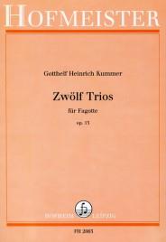 12 Trios, op. 13 - pro tři fagoty