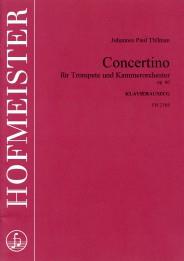 Concertino für Trompete und Kammerorchester - op. 66 - trumpeta a klavír
