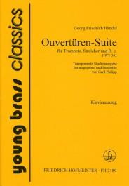 Ouvertüren-Suite - transponierte Studienfassung - trumpeta a klavír