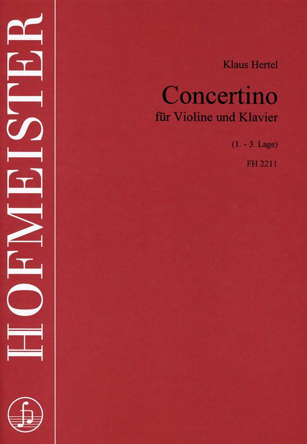 Concertino (1.-3. Lage) - housle a klavír