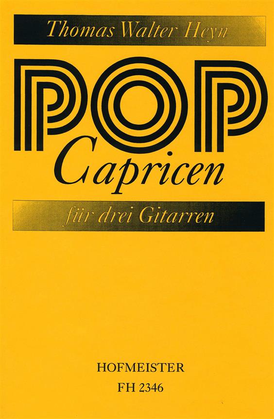 Pop-Capricen - pro tři kytary