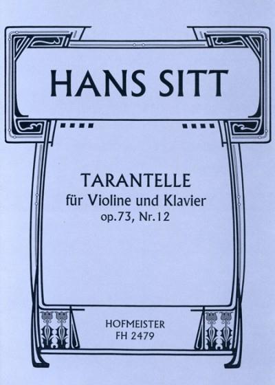 Taranetelle, op. 73, Nr 12 (Hertel) - housle a klavír