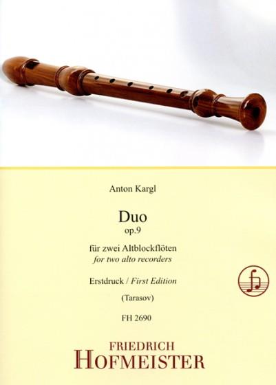 Duo, op. 9 - dvě altové flétny