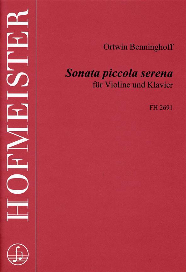 Sonata piccola serena - housle a klavír