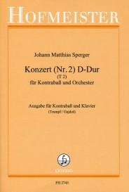 Konzert für Double Bass und Orchester Nr. 2 D-Dur