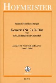 Konzert für Double Bass und Orchester Nr. 2 D-Dur