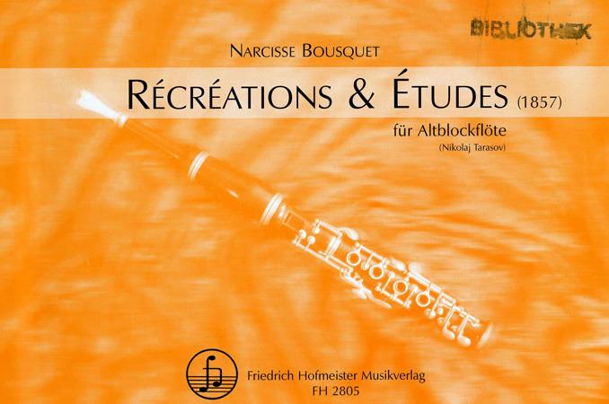 Recreations & Etudes (Tarasov) - pro altovou flétnu
