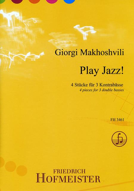 Play Jazz! - 4 Stücke für 3 Kontrabässe