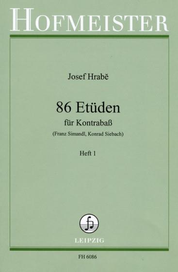 86 Etuden, Heft 1 - pro kontrabas