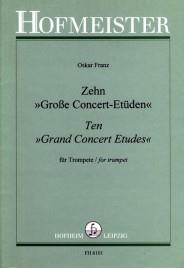 10 grosse Konzertetüden - pro trumpetu
