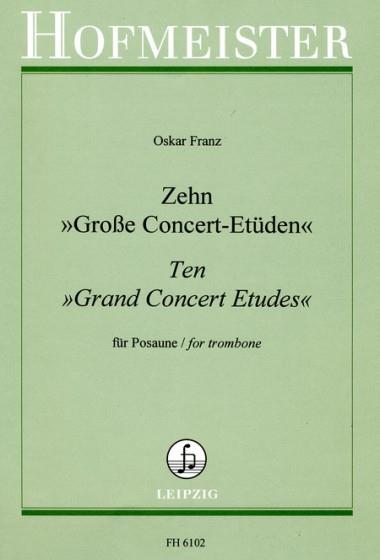 10 grosse Konzertetüden - pro trombon