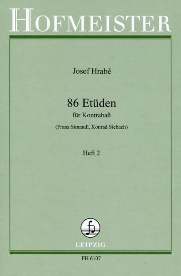 86 Etuden, Heft 2 - pro kontrabas