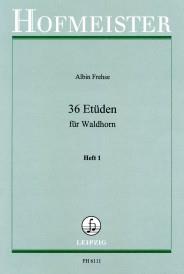 36 Etüden - Heft 1: 22 Vor- und Zwischenstudien zu den Kopprasch-Etüden - pro lesní roh