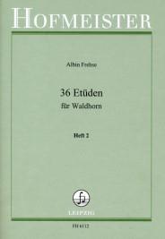 36 Etüden - Heft 2: 14 Nachstudien zu den Kopprasch-Etüden - pro lesní roh