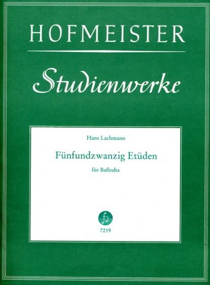 25 Etüden für Bastuba - Nach Josef Hrabés Etüden für Kontrabass