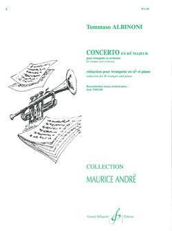 Concerto En Re Majeur - trubka a klavír