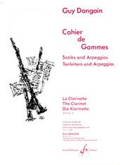 Cahier De Gammes - na klarinet