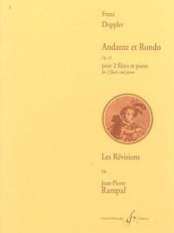 Andante Et Rondo Opus 25 - 2 příčné flétny a klavír