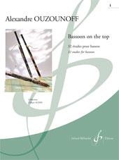 Bassoon On The Top Volume1 32 Etudes - fagot noty