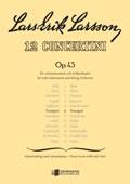 Concertino Op. 45:6 - for Trumpet and String Orchestra - trubka a klavír