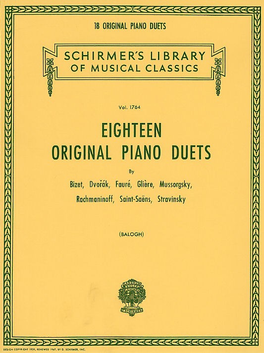 Eighteen Original Piano Duets