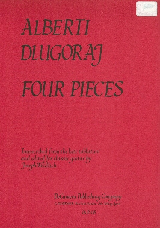Alberti Dlugoraj: Four Pieces For Guitar