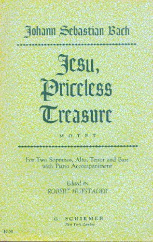 Bach, Js Jesu, Priceless Treasure (Hufstader) Ssatb V/S