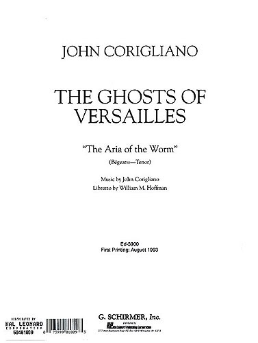 John Corigliano: The Aria Of The Worm (The Ghosts Of Versailles)