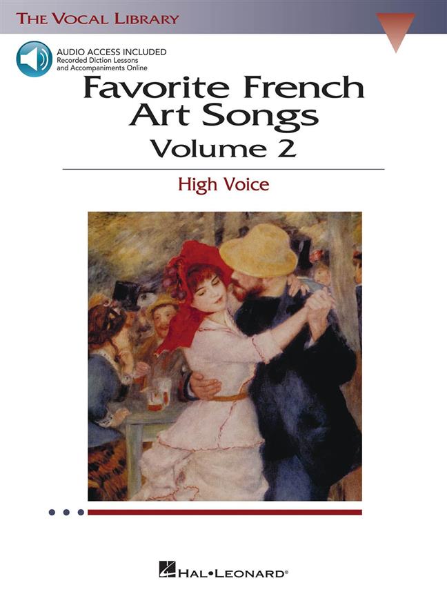 Favorite French Art Songs - Volume 2 - písně pro vysoký hlas
