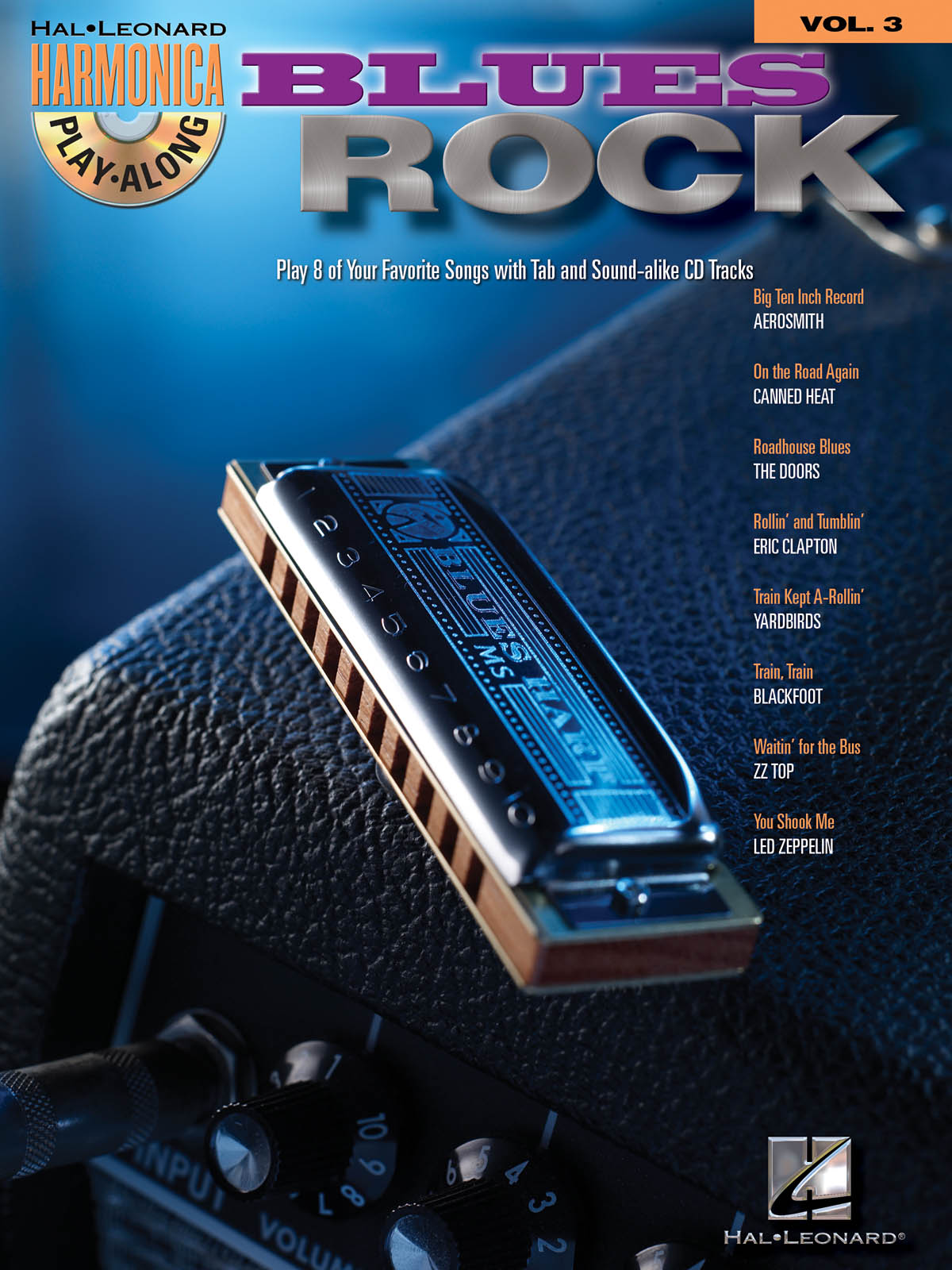 Blues/Rock - Harmonica Play-Along Volume 3 - noty pro foukací harmoniku