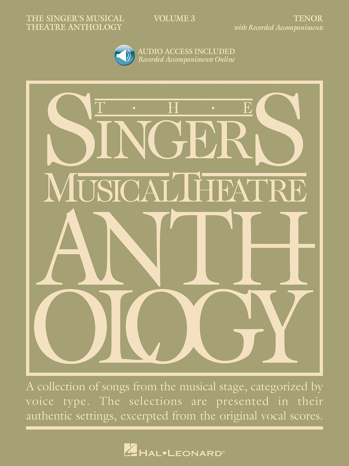 Singer's Musical Theatre Anthology - Volume 3 - Tenor Voice - noty pro hlas tenor