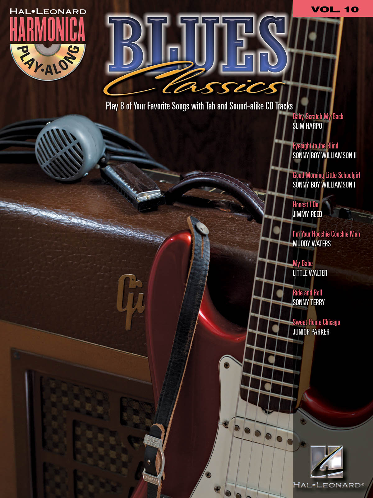 Blues Classics -  Harmonica Play-Along Volume 10 - noty pro foukací harmoniku
