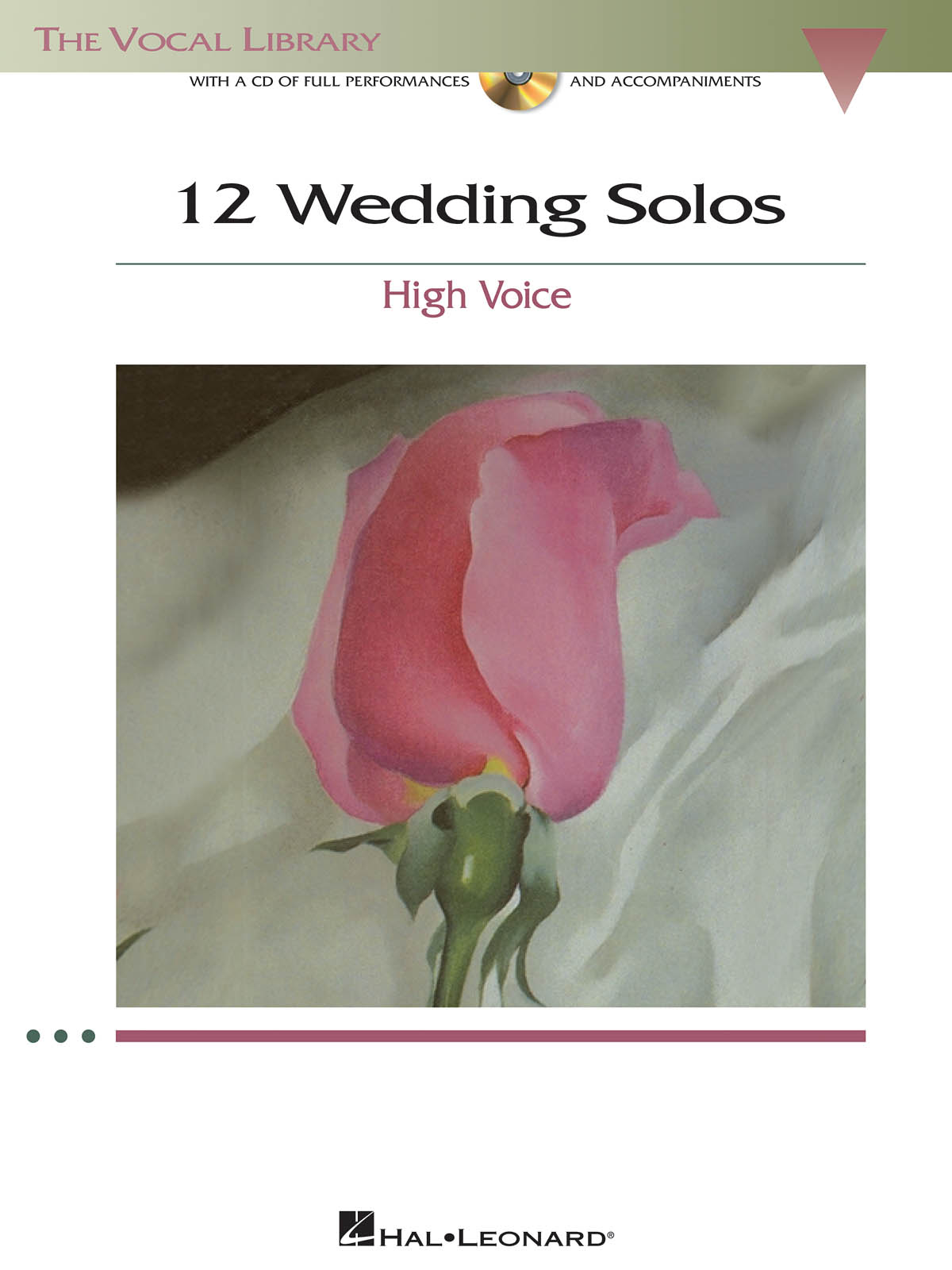 12 Wedding Solos For High Voice  - písně pro vysoký hlas a klavír