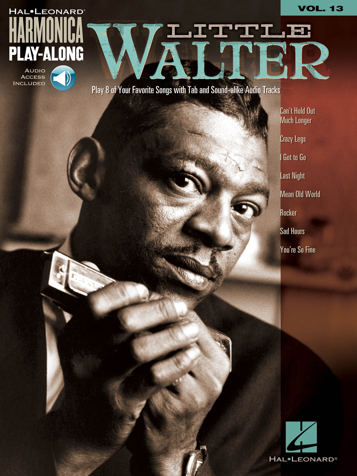 Little Walter - Harmonica Play-Along Volume 13  - noty na foukací harmoniku