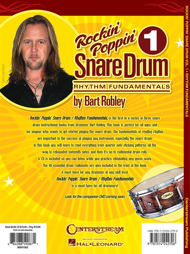Rockin' Poppin' Snare Drum, Vol. 1 - pro bicí nástroje