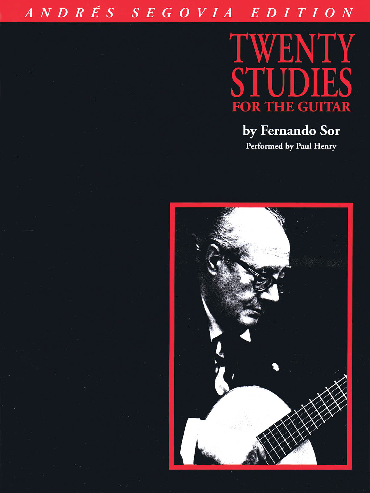 Andres Segovia - 20 Studies for Guitar ( Sor ) noty na kytaru